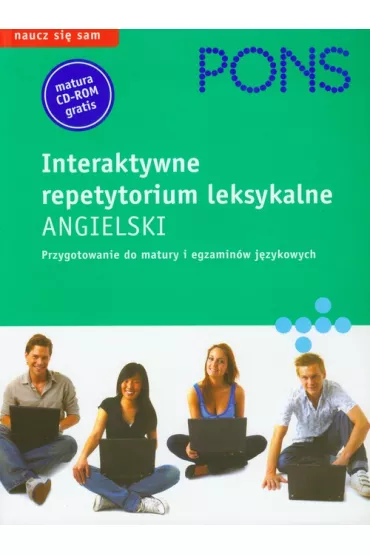 Pons Interaktywne repetytorium leksykalne angielski + CD - Donata Olejnik