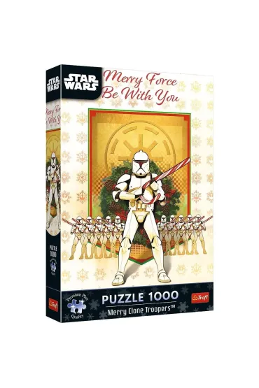 Puzzle 1000 el. �wi�teczny Patrol Szturmowc�w Trefl