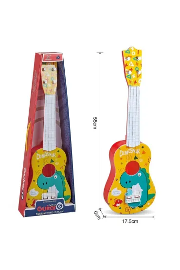 Trifox Gitara z dinozaurem