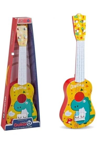 Trifox Gitara z dinozaurem