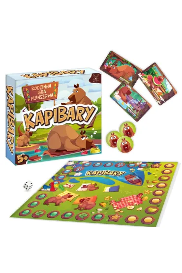 KAPIBARY - PLANSZOWA GRA RODZINNA Kangur