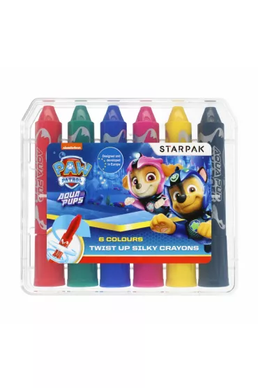Starpak Kredki w sztyfcie wykr�cane 6 kolor�w