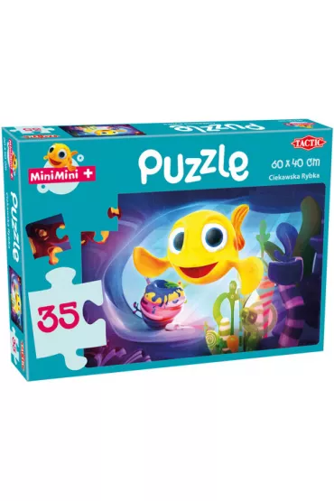 Puzzle maxi 35 el. MiniMini. Ciekawska Rybka Tactic