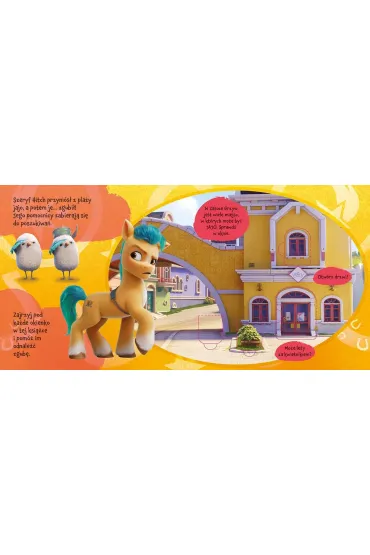 Gdzie jest jajo? My Little Pony. Nowe pokolenie. Ksi��ka z otwieranymi okienkami