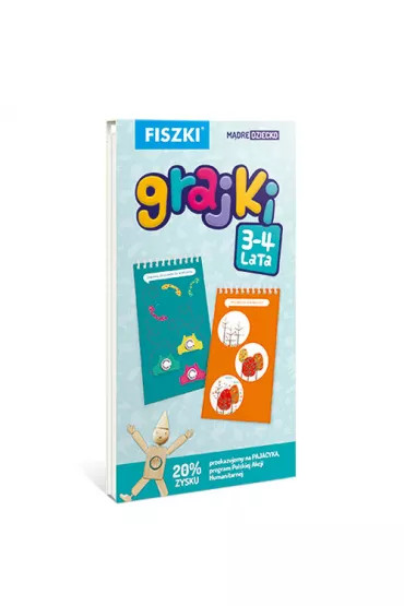 Fiszki Grajki 3-4 lata - Kinga Perczyska