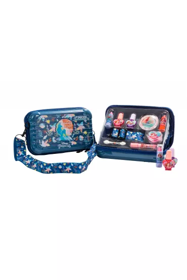 Zestaw kosmetykw do makijau dla dzieci Disney Princess Lip Smacker Travel to go Beauty case Markwins