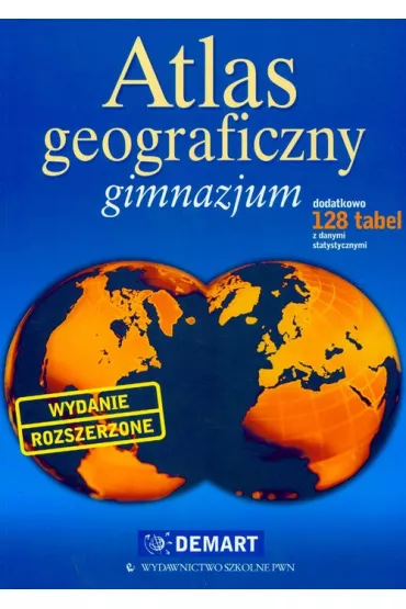 Atlas geograficzny gimnazjum (Demart)