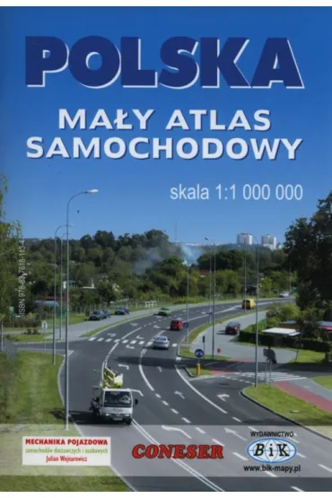 Ma�y atlas samochodowy Polska 1:1 000 000