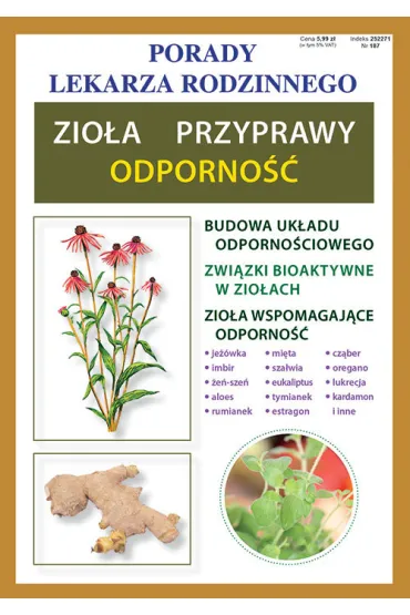 Zio�a. Przyprawy. Odporno��. Porady lekarza rodzinnego - Anna Kubanowska