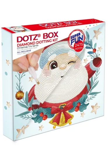 Diamond Dotz - Box Christmas Trio Santa