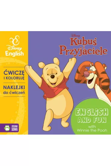 �wicz� i koloruj� z naklejkami z Kubusiem - Disney English