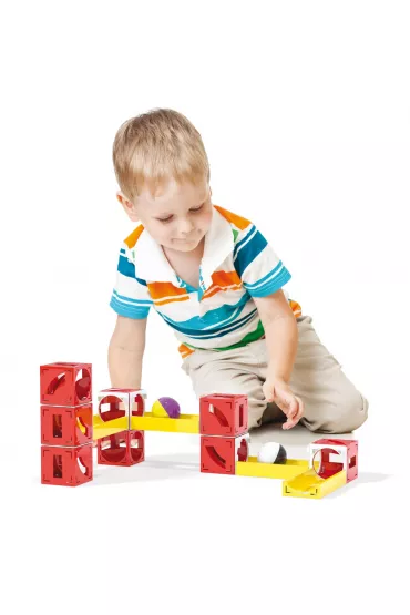 Tor kulkowy Cuboga Basic 26 element�w Quercetti