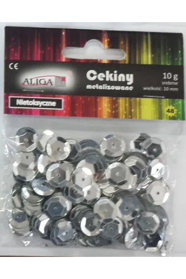 Aliga Cekiny metalizowane 8 mm, 10g
