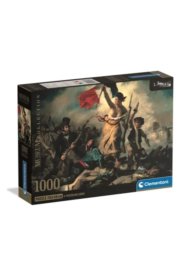 Puzzle 1000 el. Museum Liberty Leading The People Clementoni