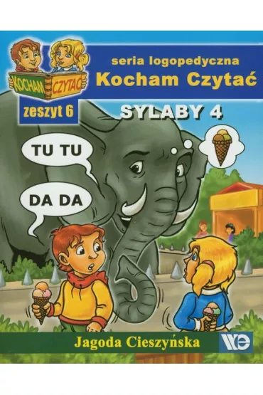 Kocham czyta zeszyt 6. Sylaby 4 - Jagoda Cieszyska