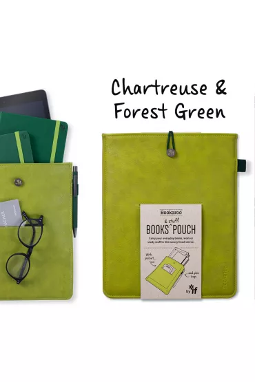 If Bookaroo Books & Stuff - etui na ksi��k� zielone