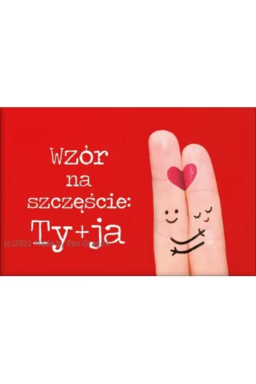 Pan Dragon Magnes Miko Wz�r na szcz�cie Ty + Ja