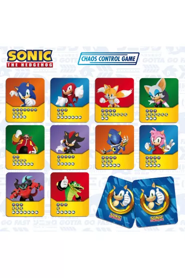 Sonic chaos control game 100361 Lisciani