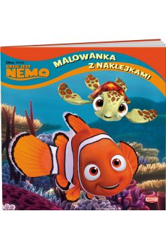 Gdzie jest Nemo. Malowanka z naklejkami