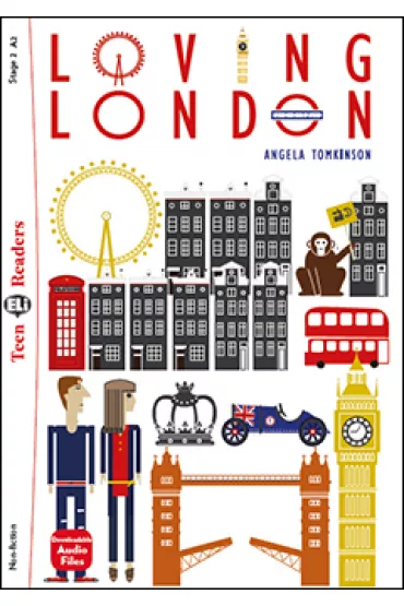 Audiobook LA Loving London ksika + audio online A2 CD - Angela  Tomkinson