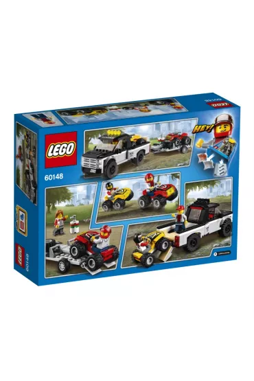LEGO City Wy�cigowy zesp� quadowy 60148