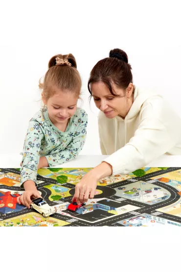 CzuCzu. Duuue puzzle. Droga dla pojazdw Bright Junior Media