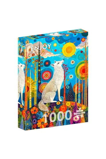 Puzzle 1000 Bia�y stra�nik Enjoy
