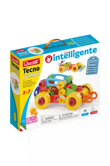 Techno Jumbo Auto 72 elementy Quercetti