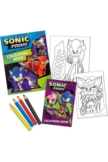 KIDS EUROSWAN Zestaw do kolorowania Sonic SN00015