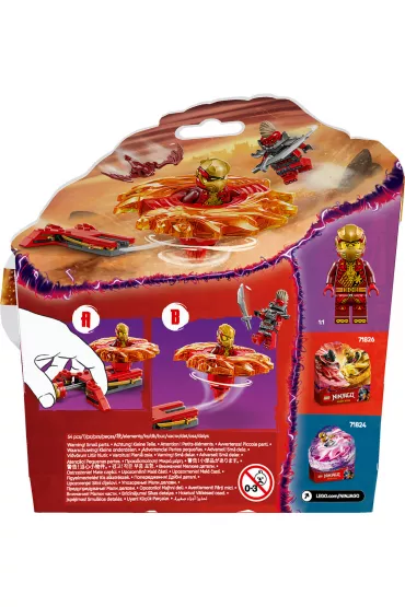 LEGO NINJAGO Smoczy spinner Spinjitzu Kaia 71823