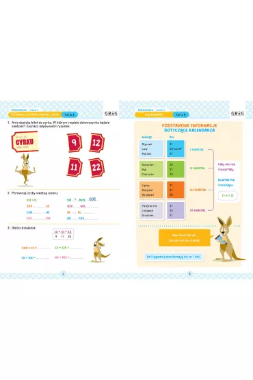 Matematyka. Karty pracy w szkole i w domu. Klasa 4 - Dorota  Ko�uch