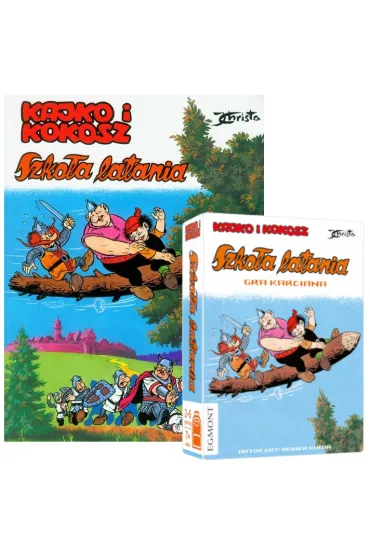 Pakiet Kajko i Kokosz. Szko�a Latania: Komiks, Gra karciana