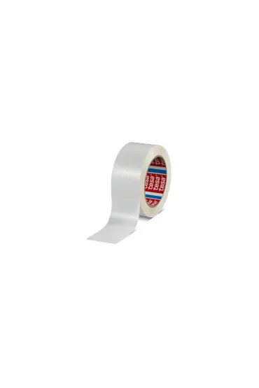 Ta�ma pakowa Tesa Eco wykonana z pet 50 mm bia�a 50 mm x 132 m