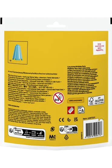 LEGO Creator Przyj�cie urodzinowe z uroczymi zwierz�tkami 30715