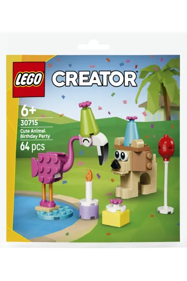 LEGO Creator Przyj�cie urodzinowe z uroczymi zwierz�tkami 30715