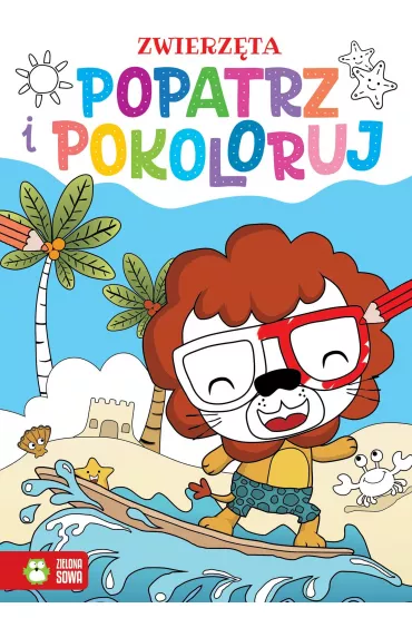 Popatrz i pokoloruj. Zwierz�ta