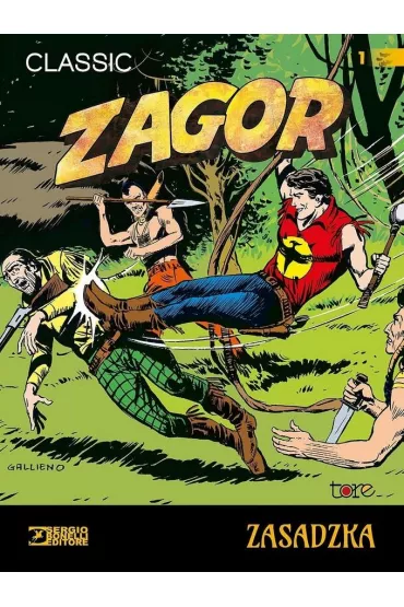 Zasadzka. Zagor. Tom 1 - Nolitta Giudo