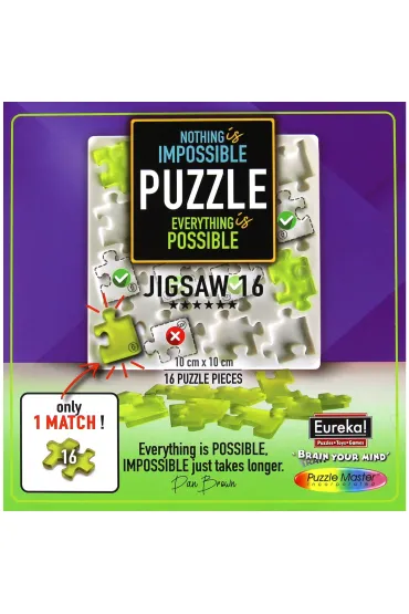 Puzzle 16 Impossible poziom 6/6 G3 Eureka 3D