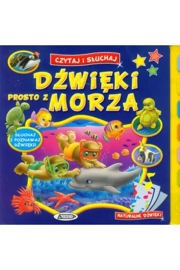 Audiobook D�wi�ki prosto z morza.Czytaj i s�uchaj (d�wi�kowa) CD