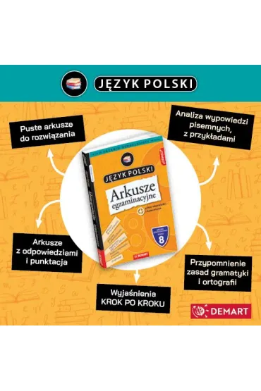 KSIAZECZKA EDUK A4 TESTY OSMOKLASISTY J.POLSKI - Anna Wr�bel