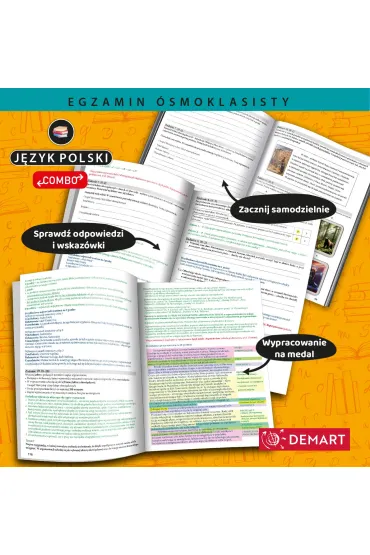 KSIAZECZKA EDUK A4 TESTY OSMOKLASISTY J.POLSKI - Anna Wr�bel