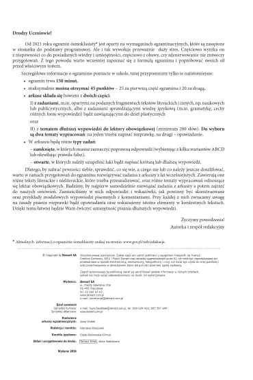 KSIAZECZKA EDUK A4 TESTY OSMOKLASISTY J.POLSKI - Anna Wr�bel