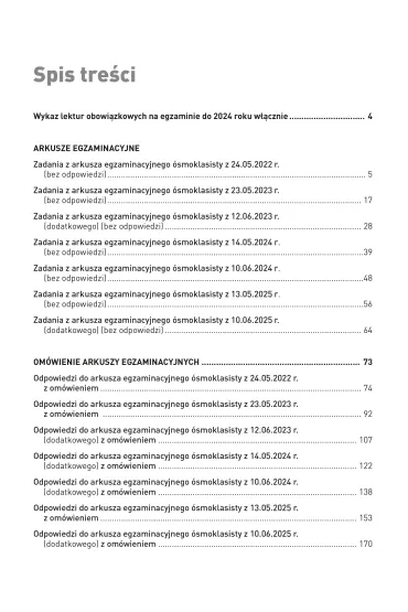 KSIAZECZKA EDUK A4 TESTY OSMOKLASISTY J.POLSKI - Anna Wr�bel
