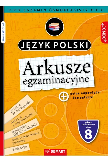 KSIAZECZKA EDUK A4 TESTY OSMOKLASISTY J.POLSKI - Anna Wr�bel
