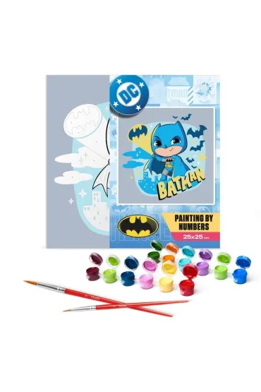Ideyka Malowanie po numerach - Batman: Bohater... 25x25cm