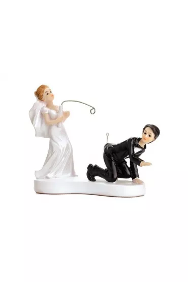PartyDeco Figurka Para M�oda z w�dk� 13cm