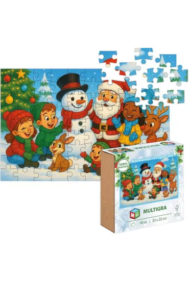 Puzzle 90 el. Ba�wanek i Przyjaciele Multigra