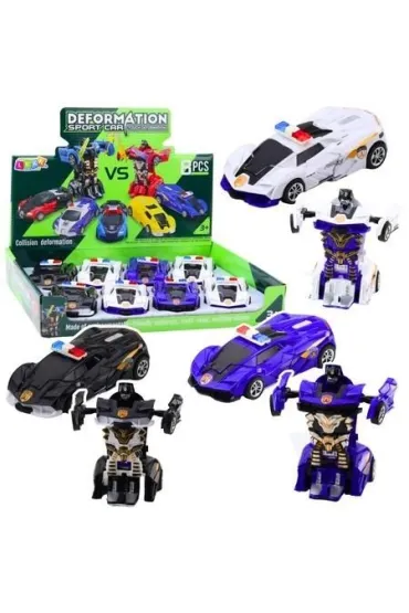 Policja robot 2w1 z nap�dem MIX LeanToys