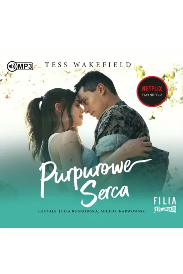 Audiobook CD MP3 Purpurowe serca - Tess Wakefield