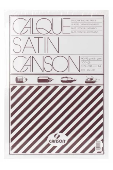 Canson Kalka kre�larska A4 95g, 100 arkuszy 90 kartek